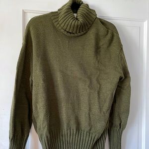 A new day Olive green sweater